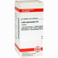 Luffa Opercul D6 Tabletten 80 Stück - ab 7,19 €