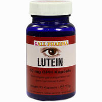 Lutein 10mg Kapseln  30 Stück - ab 14,38 €