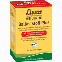 Luvos Heilerde Bio Ballaststoff Plus Kapseln 60 Stück - ab 6,80 €