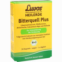 Luvos Heilerde Bio Bitterquell Plus Kapseln 60 Stück - ab 5,66 €