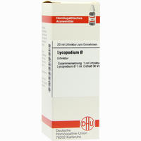 Lycopodium D 1 Urtinktur Dilution 20 ml