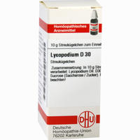 Lycopodium D30 Globuli Dhu-arzneimittel 10 g