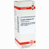Lycopus Virg D3 Dilution Dhu-arzneimittel 20 ml - ab 6,53 €