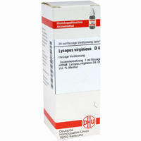 Lycopus Virg D6 Dilution Dhu-arzneimittel 20 ml - ab 8,62 €