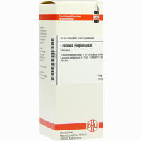 Lycopus Virg Urtinktur Dilution 20 ml - ab 8,82 €