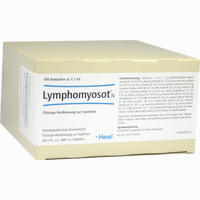 Lymphomyosot N Ampullen 100 Stück - ab 13,40 €