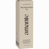 Macadamianussöl 100 % Rein - Hautpflegeöl Amante Öl 100 ml