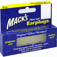 Macks Earpluggs 2 x 2 Stück - ab 4,42 €