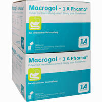 Macrogol - 1a Pharma Pulver zur Herstellung einer Lösung Zum Einnehmen 10 Stück - ab 2,52 €