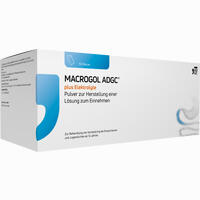 Macrogol Adgc Plus Elektrolyte Pulver zur Herstellung einer Lösung Zum Einnehmen 10 Stück - ab 2,55 €