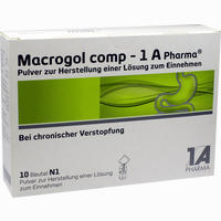 Macrogol Comp 1a Pharma Pulver 10 Stück 