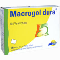 Macrogol Dura Pulver zur Herstellung einer Lösung Zum Einnehmen Beutel 10 Stück - ab 4,37 €