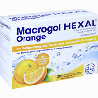 Macrogol Hexal Orange Beutel 10 Stück - ab 3,60 €