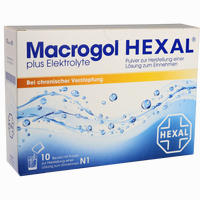 Macrogol Hexal Plus Elektrolyte Pulver  100 Stück - ab 3,93 €