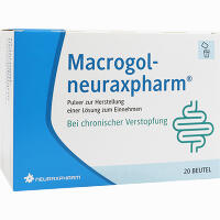 Macrogol- Neuraxpharm Pulver zur Herstellung einer Suspension Zum Einnehmen 20 Stück - ab 7,40 &euro;