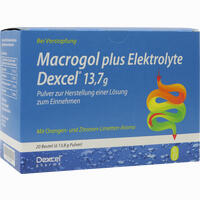 Macrogol Plus Elektrolyte Dexcel 13. 7 G Ple 50 Stück - ab 2,58 €