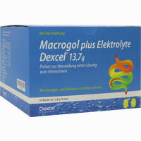 Macrogol Plus Elektrolyte Dexcel 13. 7 G Ple 50 Stück - ab 2,58 €