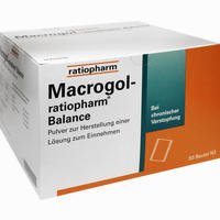 Macrogol- Ratiopharm Balance - Pulver zur Herstellung einer Lösung Zum Einnehmen  50 Stück - ab 3,46 €