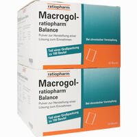 Macrogol- Ratiopharm Balance - Pulver zur Herstellung einer Lösung Zum Einnehmen  50 Stück - ab 3,46 €