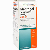 Macrogol- Ratiopharm Flüssig Orange Konzentrat 250 ml 