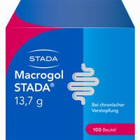 Macrogol Stada 13.7g Pulver zur Herstellung einer Lösung Zum Einnehmen  30 Stück - ab 3,76 €