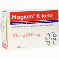 Magium K Forte Tabletten Filmtabletten 100 Stück - ab 4,22 €