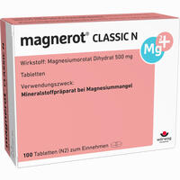 Magnerot Classic N Tabletten 20 Stück - ab 4,63 €