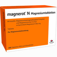 Magnerot N Magnesiumtabletten  50 Stück - ab 4,75 €