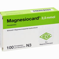 Magnesiocard 2.5 Mmol Filmtabletten  200 Stück - ab 5,12 €