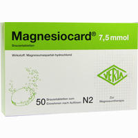 Magnesiocard 7.5 Mmol Brausetabletten 20 Stück - ab 5,05 €
