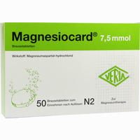 Magnesiocard 7.5 Mmol Brausetabletten 20 Stück - ab 4,16 €