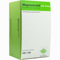 Magnesiocard Forte 10 Mmol Pulver 100 Stück - ab 6,21 €