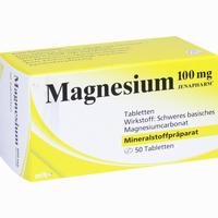 Magnesium 100mg Jenapharm Tabletten 100 Stück - ab 2,25 €