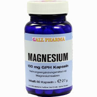 Magnesium 100mg Kapseln  60 Stück - ab 4,98 €