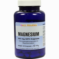 Magnesium 100mg Kapseln  60 Stück - ab 5,05 €