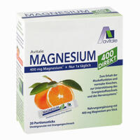 Magnesium 400 Direkt Orange Granulat 20 x 2.1 g - ab 4,09 €