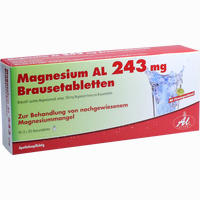 Magnesium Al 243mg Brausetabletten  20 Stück - ab 2,97 €