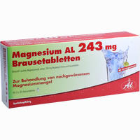 Magnesium Al 243mg Brausetabletten  20 Stück - ab 3,49 €