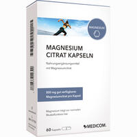 Magnesium Citrat Kapseln 60 Stück