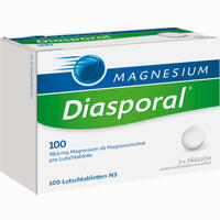 Magnesium Diasporal 100 Lutschtabletten  50 Stück - ab 6,63 €