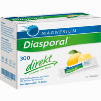 Magnesium- Diasporal 300 Direkt Granulat 20 Stück - ab 6,68 €