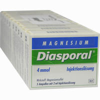 Magnesium Diasporal 4mmol Injektionslösung Ampullen 5 x 2 ml - ab 8,36 €