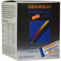 Magnesium Direkt 400mg Grandelat Pulver 20 Stück - ab 10,35 €