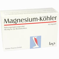 Magnesium- Köhler Kapseln 1 x 60 Stück - ab 3,53 €