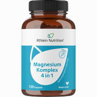 Magnesium Komplex 4 in 1 Hochdosiert Vegan 120 Stück