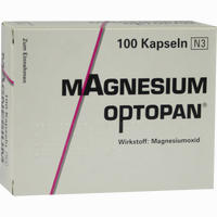 Magnesium Optopan Kapseln 50 Stück - ab 6,66 €