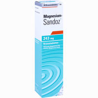 Magnesium- Sandoz 243mg Brausetablette Brausetabletten 20 Stück - ab 4,65 €