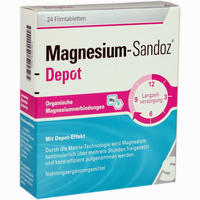 Magnesium- Sandoz Depot Filmtabletten 24 Stück