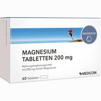 Magnesium Tabletten 200 Mg  4 x 60 Stück - ab 5,74 €