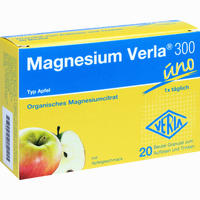 Magnesium Verla 300 Apfel Granulat 20 Stück - ab 5,84 €